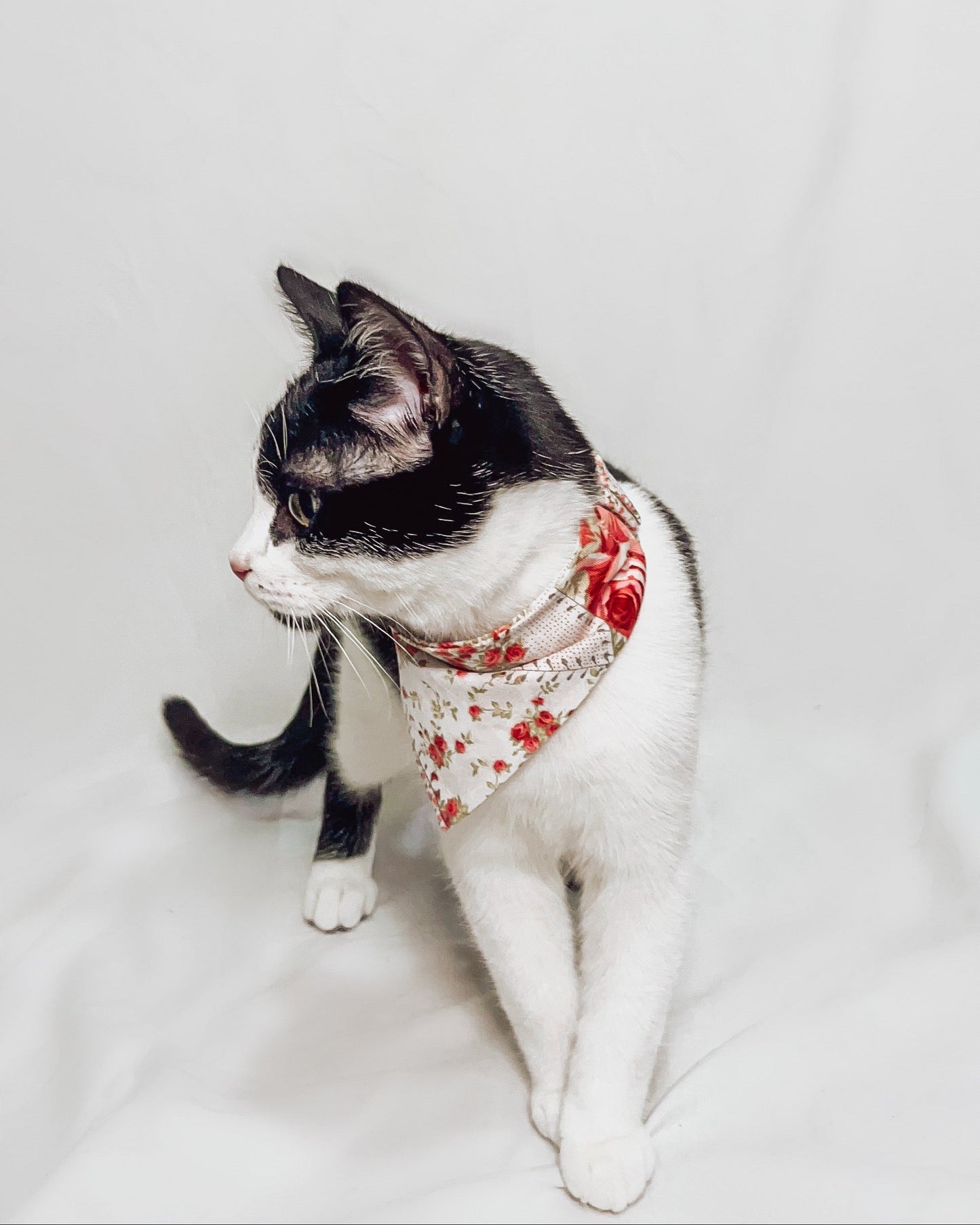 Vintage Rose Floral Bandana