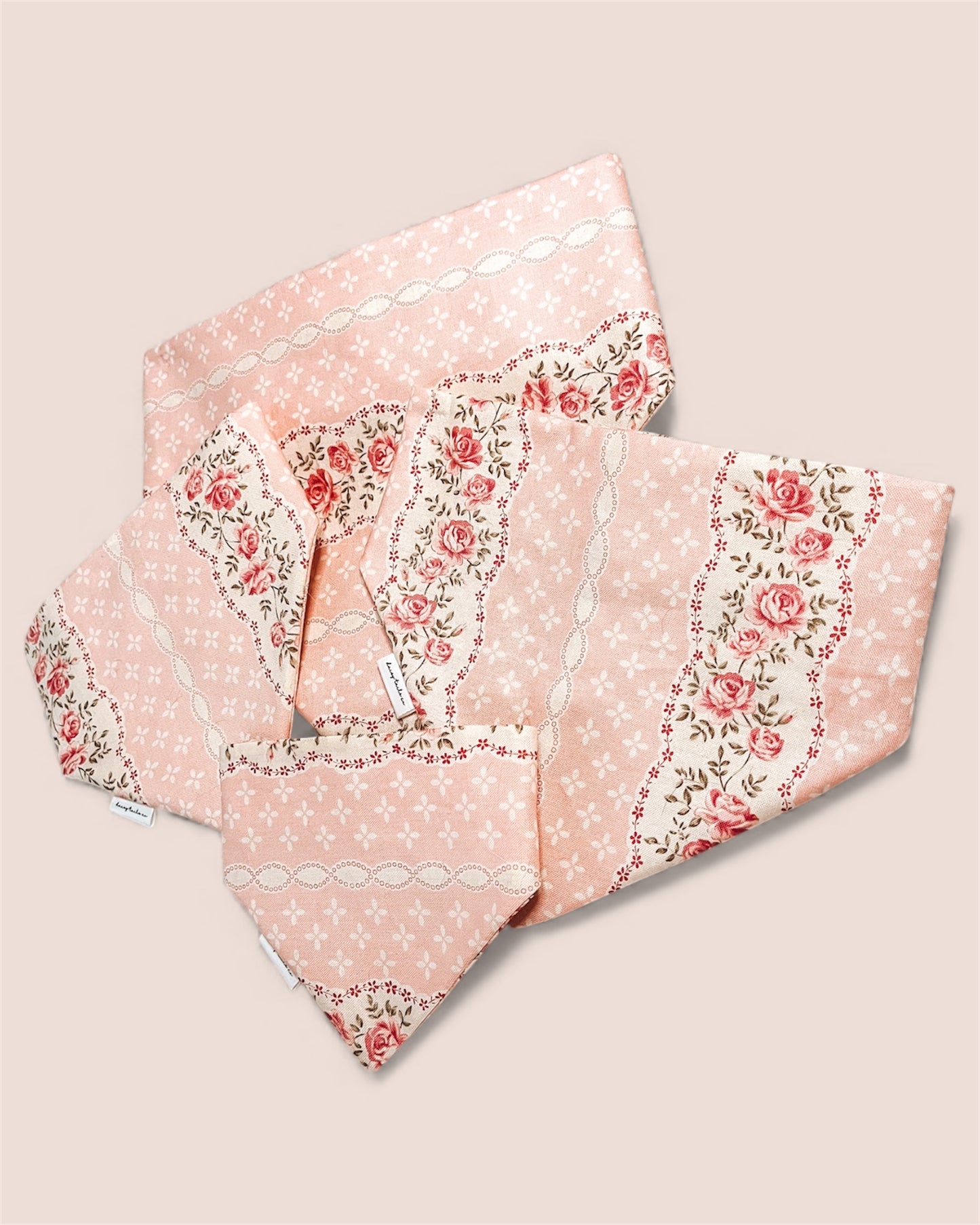 Blush Rose Vintage Bandana