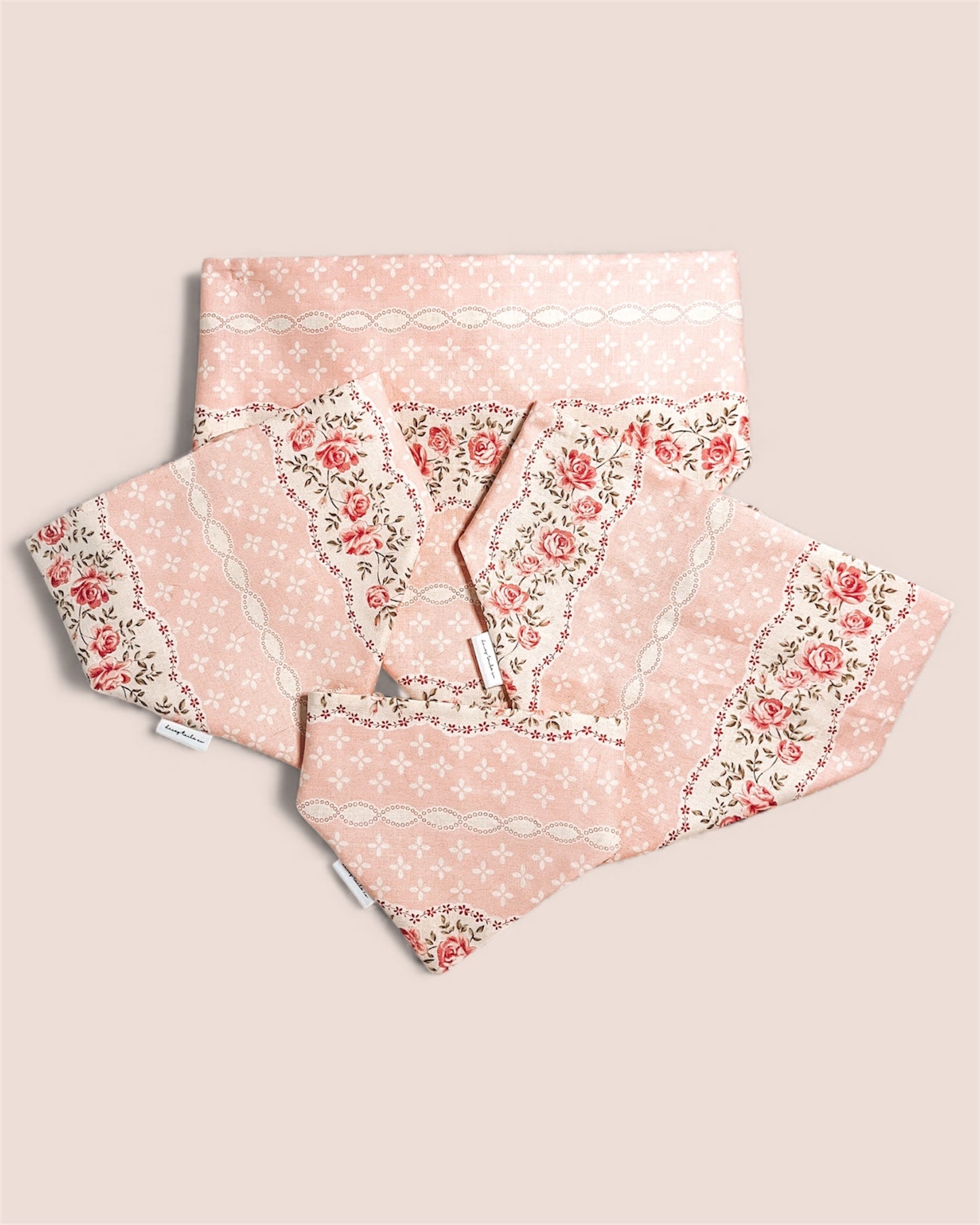 Blush Rose Vintage Bandana
