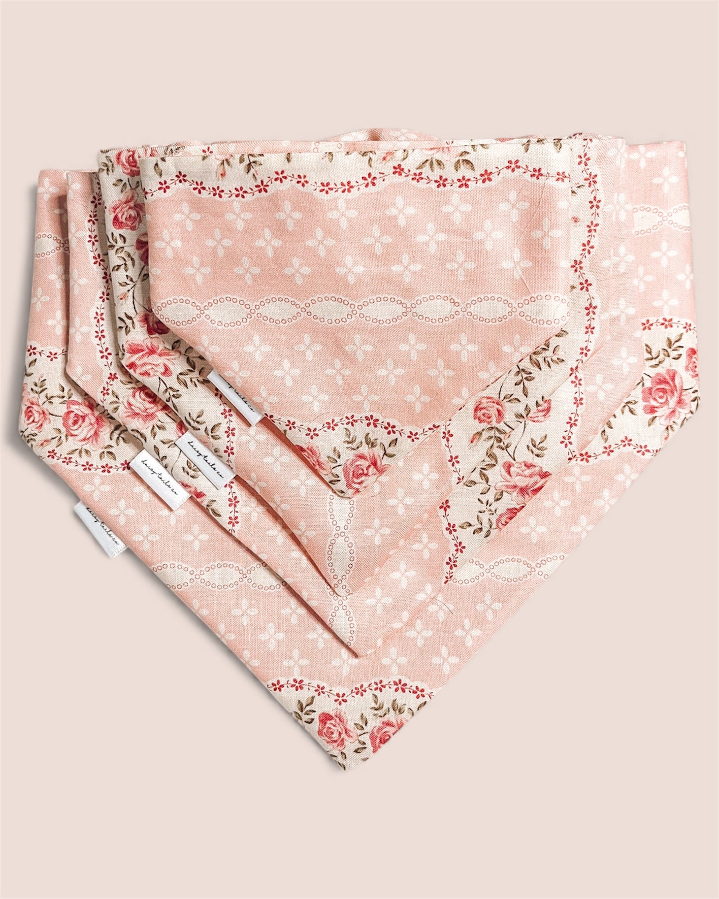 Blush Rose Vintage Bandana