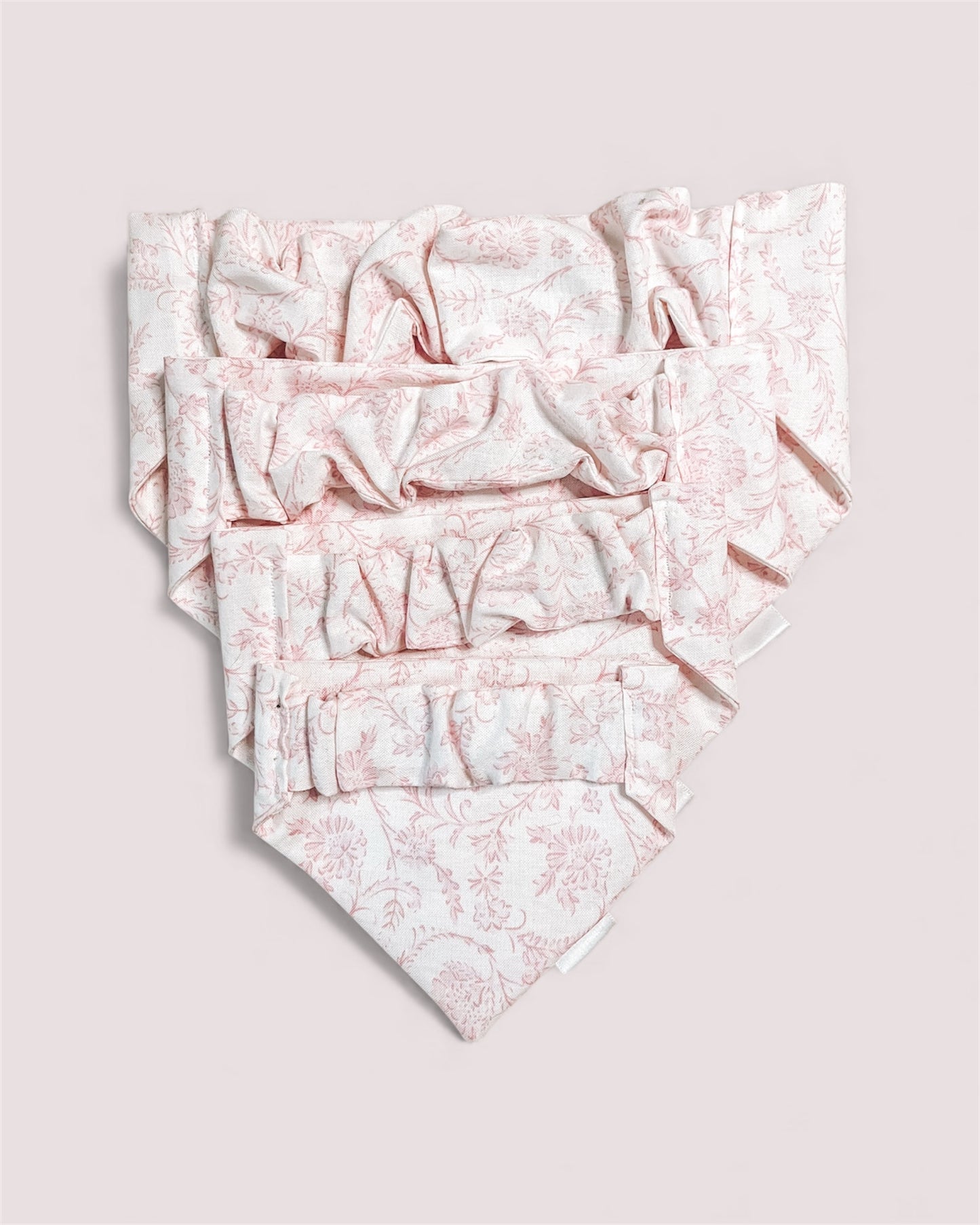 Soft Blush Toile Bandana